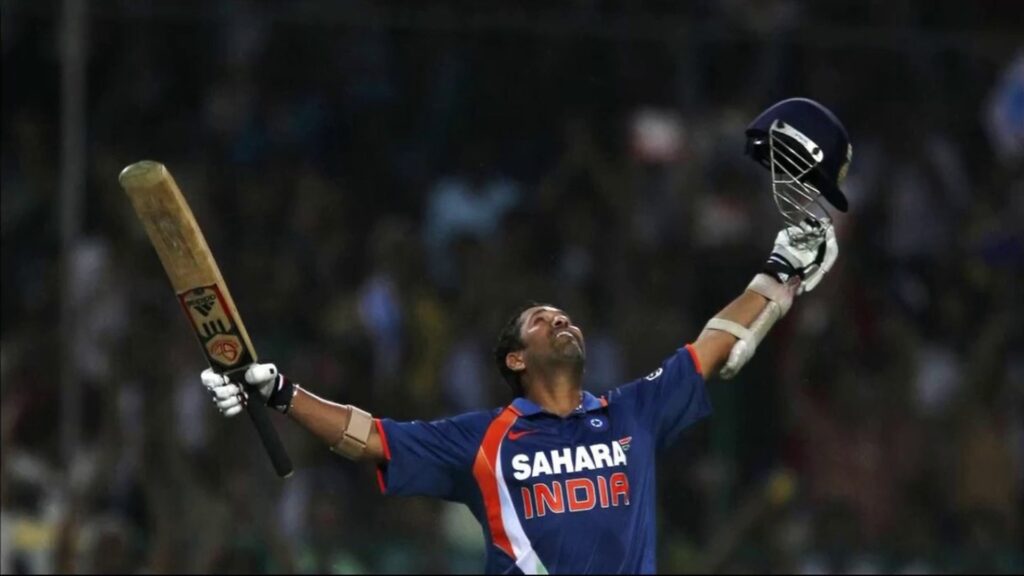 Sachin Tendulkar - First man to score 200 in ODIs