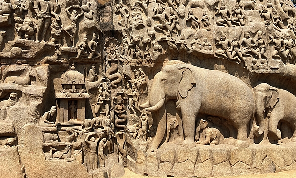 descent of the ganges at mahabalipuram