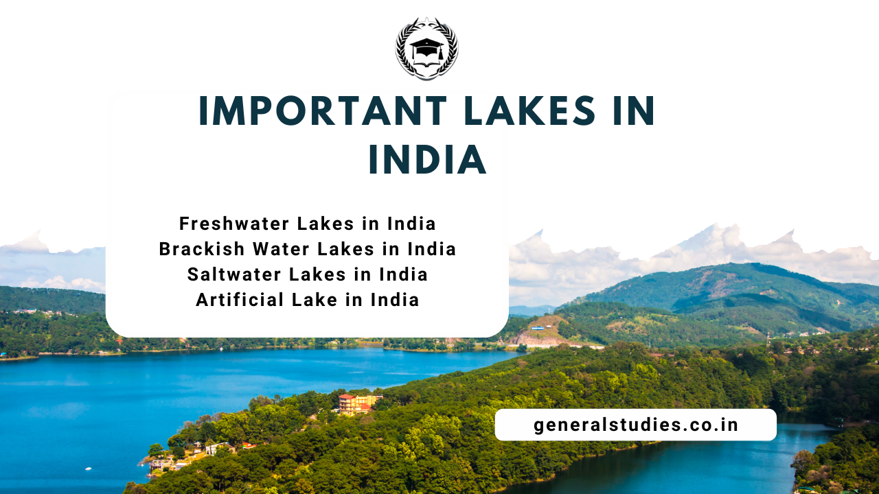 Important Lakes in India: A Comprehensive Guide  [GK 2024]