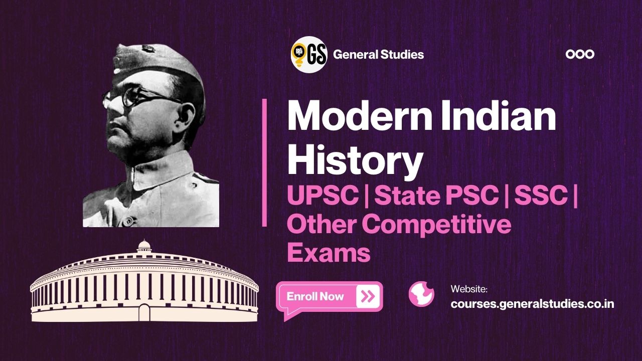 Modern Indian History for UPSC 2026 & State Civil Services Exams